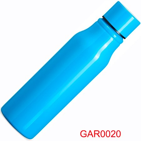 Garrafa inox corpo colorido