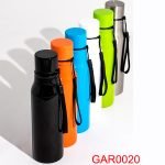 Garrafa inox corpo colorido